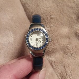 Blue Avon Cuff Watch